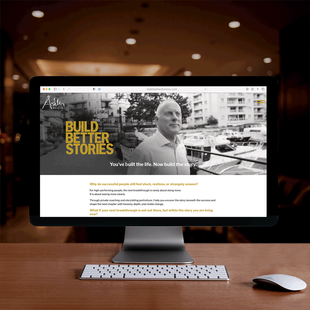 Coaching Website Design